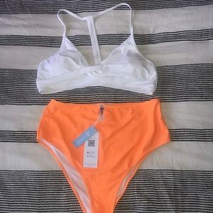 NWT Cupshe high waisted bikini